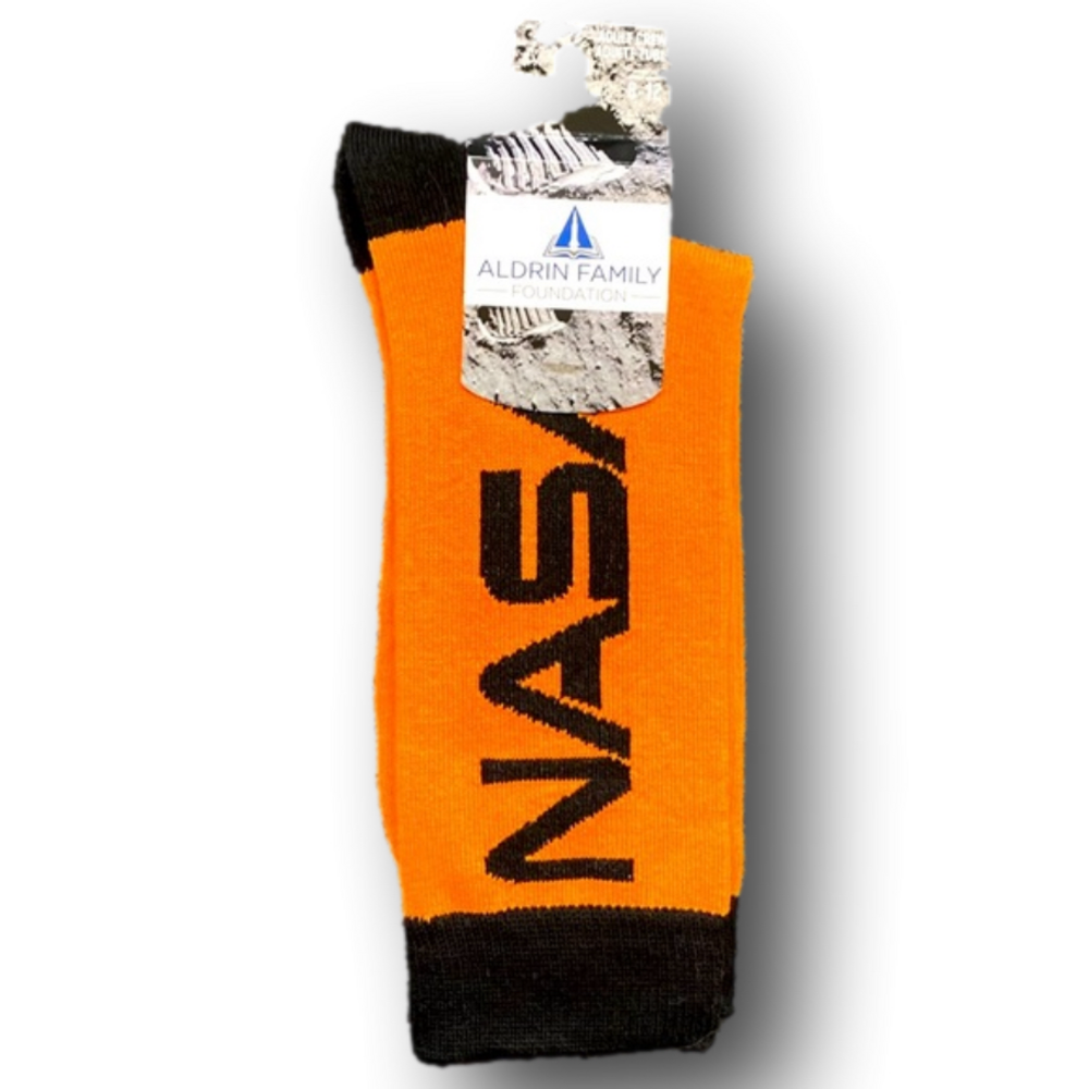 3/$20 NASA Outer Space Funny Novelty Crew Socks - Brand New